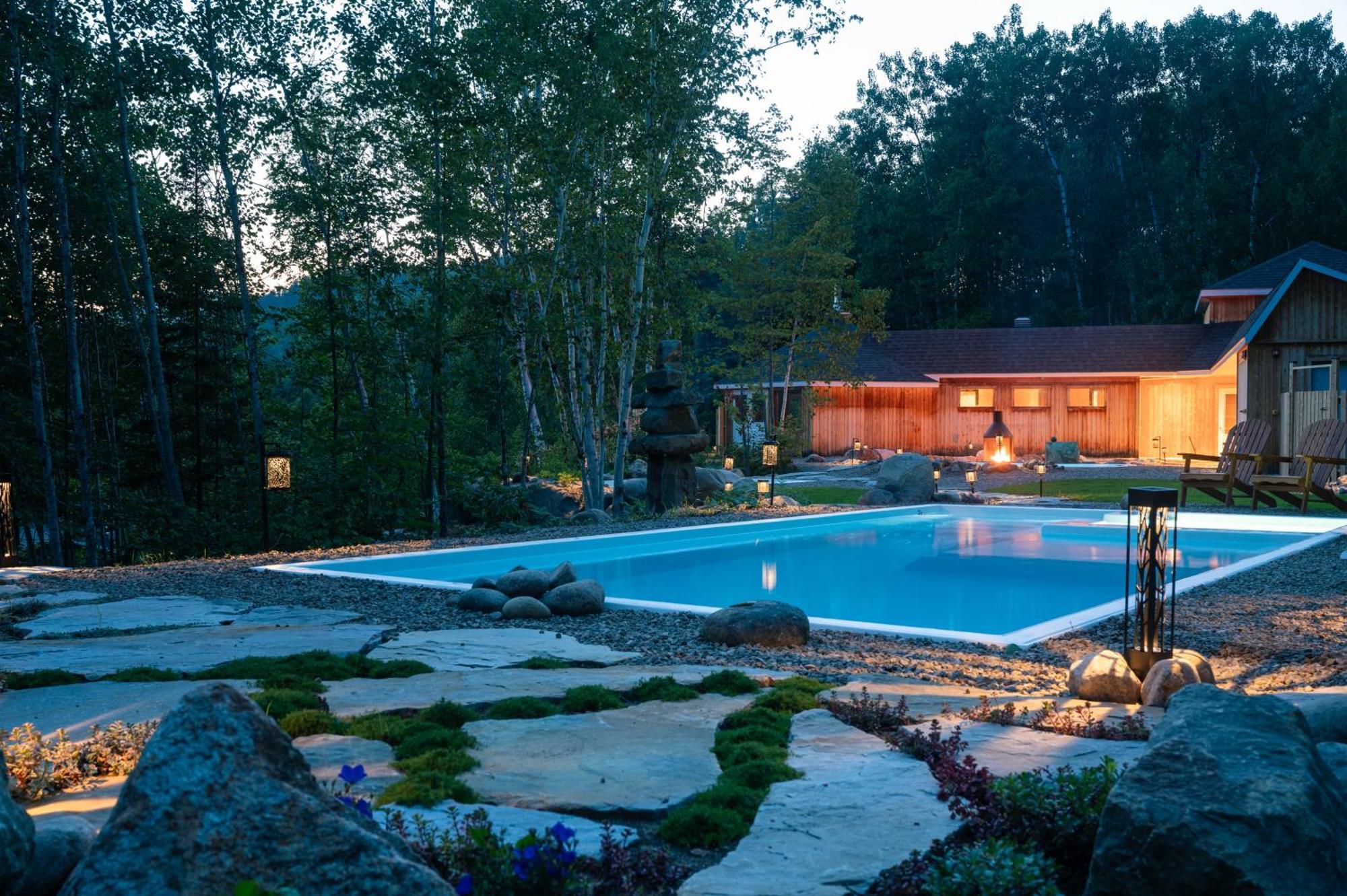 Le Relais Des Hautes Gorges Saint Aime Des Lacs Bagian luar foto